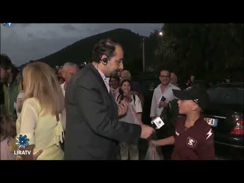 Il piccolo ultras della Salernitana contro la mamma che fa il pullmino