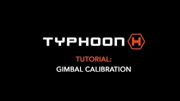 Typhoon H: Gimbal Calibration