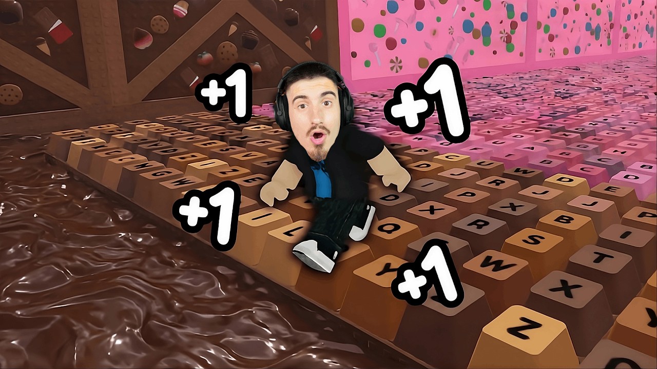 СТАНАХ НАЙ-БЪРЗИЯТ ИГРАЧ В ROBLOX +1 SPEED KEYBOARD ESCAPE