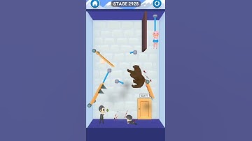 rescue cut rope puzzle stage 2928| rescue cut rope puzzle game for android and iOS #short