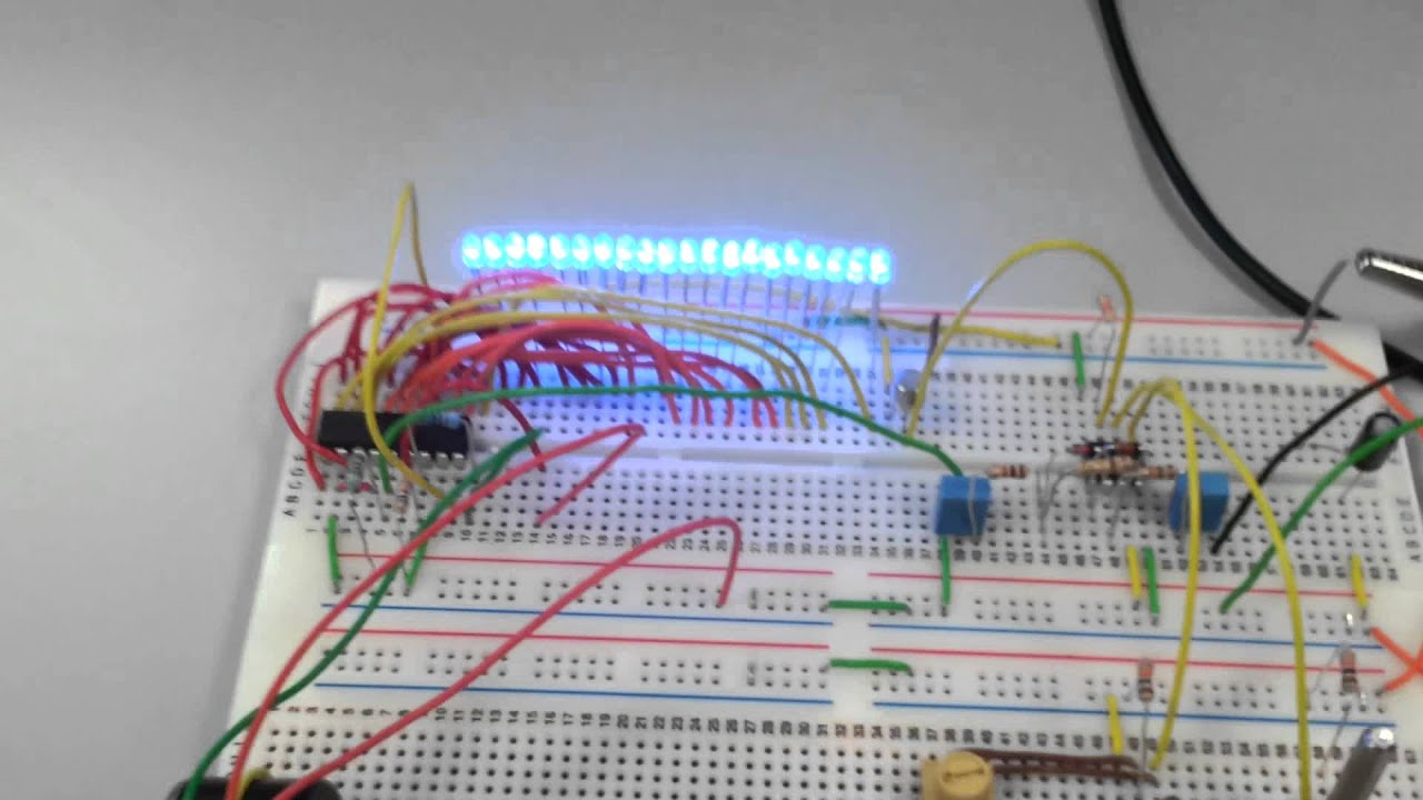 LM3916 vu meter v0.2