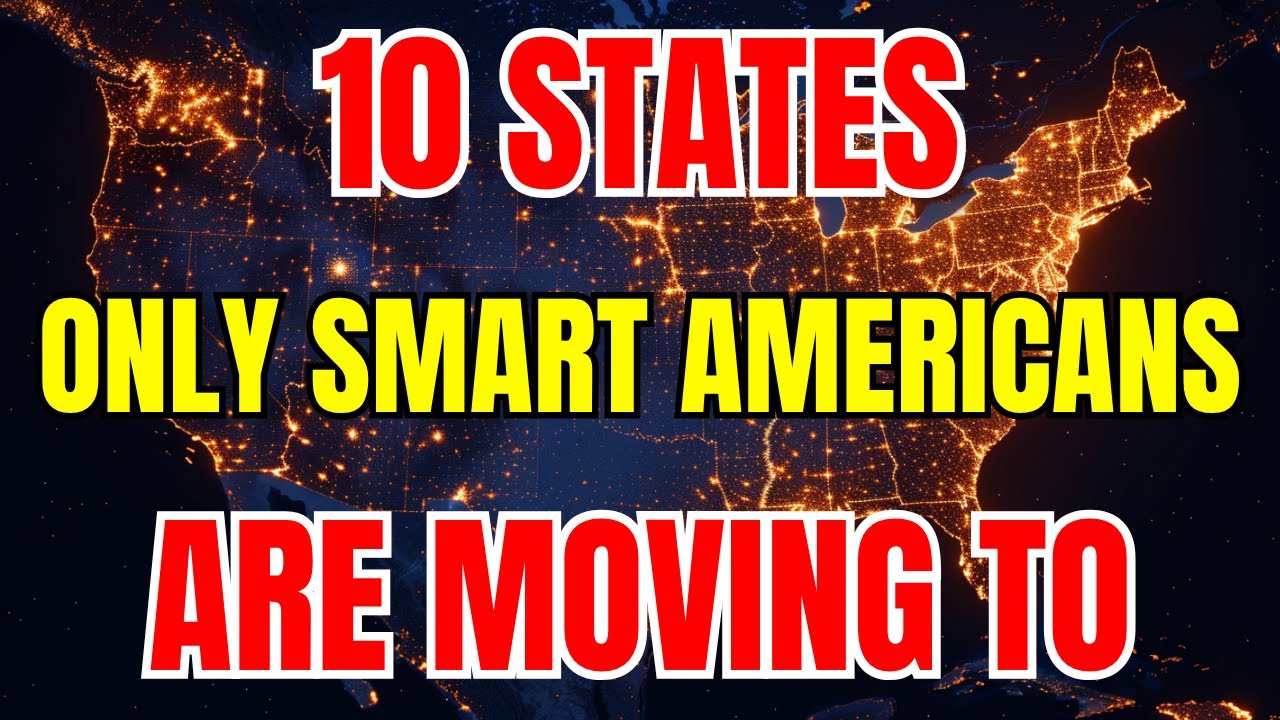 TOP 10 States ONLY Smart Americans are Moving to YouTube