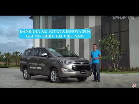 Toyota Innova 2016 chính thức ra mắt thị trường Việt