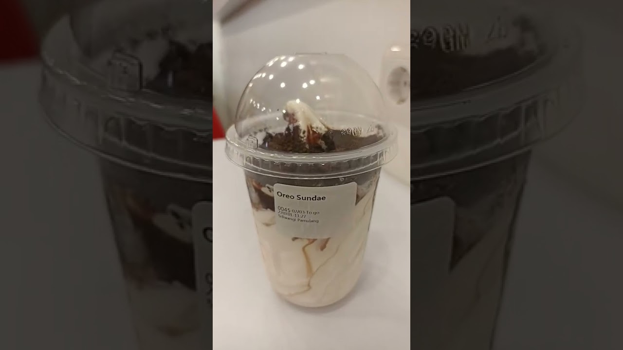 ICE CREAM MIXUE// OREO SUNDAE// JOSS GANDOS