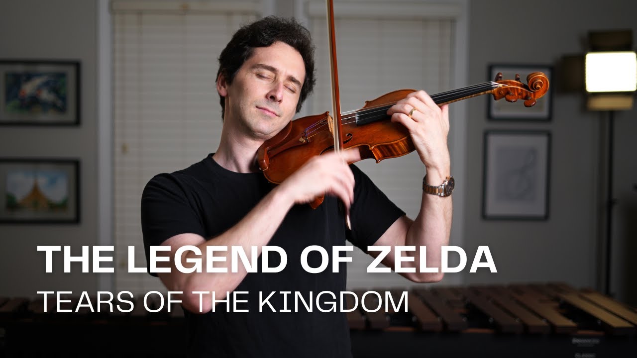 Main Theme - Zelda TEARS OF THE KINGDOM (Violin Percussion)
