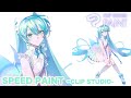 初音ミクを描いてみた27【CLIP STUDIO PAINT　イラストメイキング】-SpeedPaint-