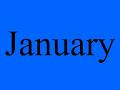 January Dateblocks Band