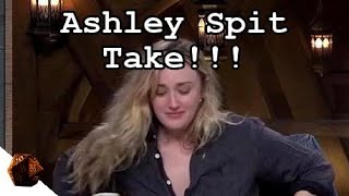 Celebrity Ashley Spit Take!!! | Critical Role Profile