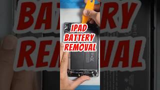 Removing an iPad Battery Without Damaging the Chassis