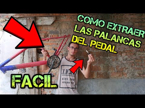 Como quitar las palancas o (bielas) de tu bicicleta | Fácil y rápido