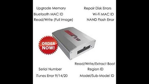 NAND Pro Nand Programmer for iPhone and for iPad - Upgrade memory and Fix Itunes problems
