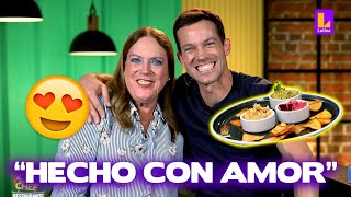 Juan Carlos y su mamá "Chichi" ganan el primer reto de la noche | El Gran Chef Famosos