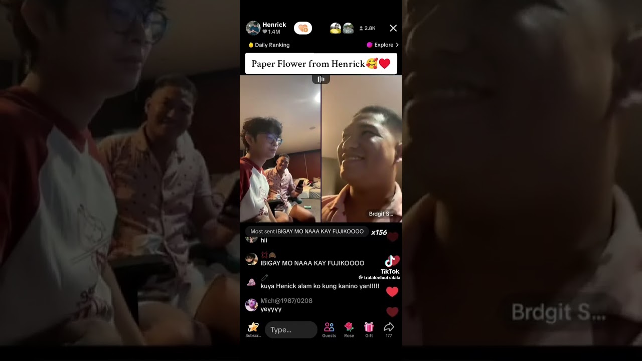 Henjiko Live ✨ #henjiko #HenrickAlcantara #fujiko #JackieJudilla