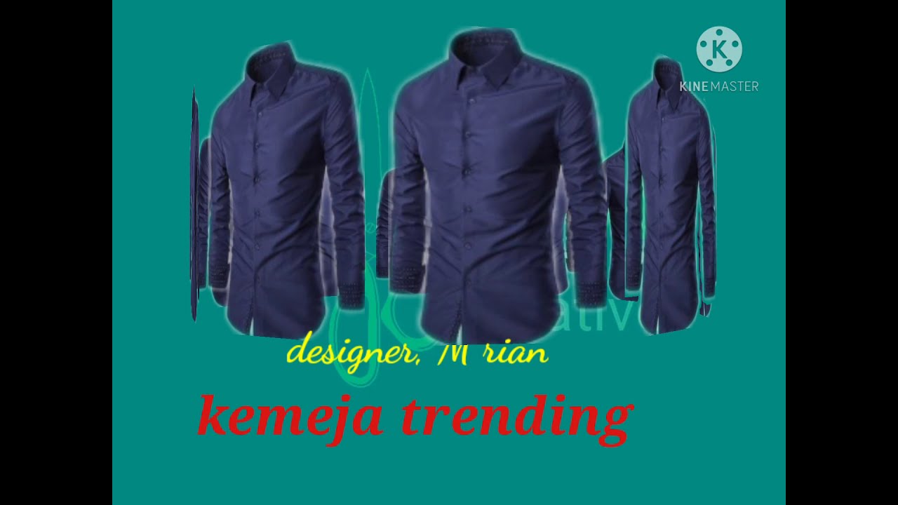 kemeja pria model trendig