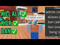 Roblox Admin Ban/Kick Script 🔧 | Easy to Use & Powerful