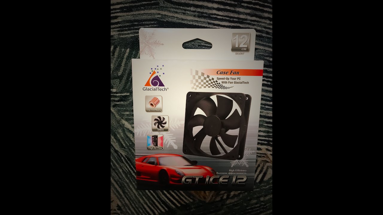 Вентилятор GlacialTech GT ICE 12, 120мм, Ret [Надо Брать]