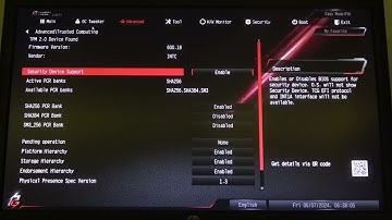 How To Enable & Disable Security Device Support On Asrock B760M PG Riptide