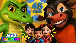 BOI DA CARA PRETA E A CUCA - CLASSICAL CHILDREN'S MUSIC FUN FOR CHILDREN - 45 MINUTES COMPILATION