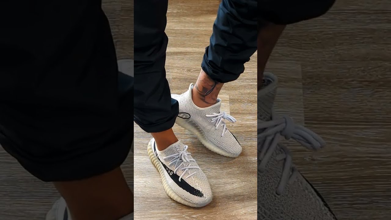yeezy v2 with shorts