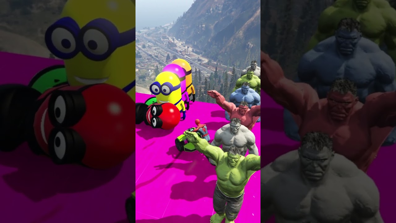 GTA 5 Spiderman Funny Epic Ragdolls | Jumps and Fails/ep.62 