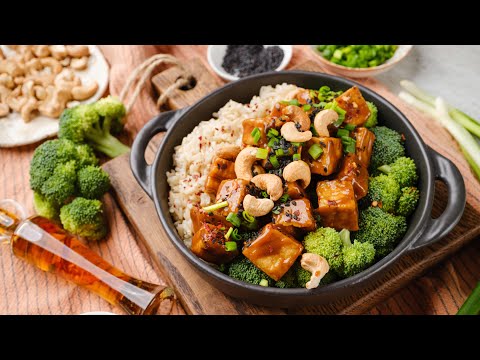 The BEST Easy Vegan Szechuan Tofu