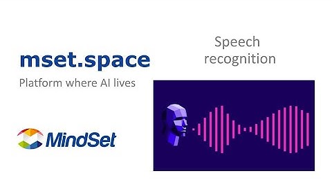 Лекция по Speech recognition