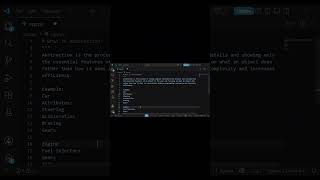 Abstraction in Python Explained Simply | Understanding Abstraction  #shorts #pythonprogramming