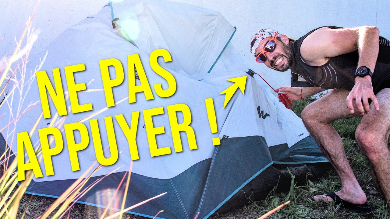 TENTE DE CAMPING - 2 SECONDS - VERTE - 2 PERSONNES QUECHUA