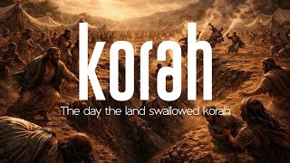 The day the Land open and swallow korah