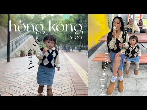Life in Hong Kong | Toddler's First Haircut, Changing my Hair too, california friends!   HD 1080p