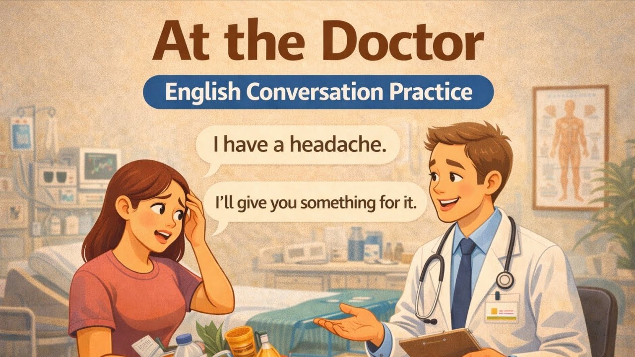 At the Doctor | Learn Medical English for Beginners | Easy English Listening Practice