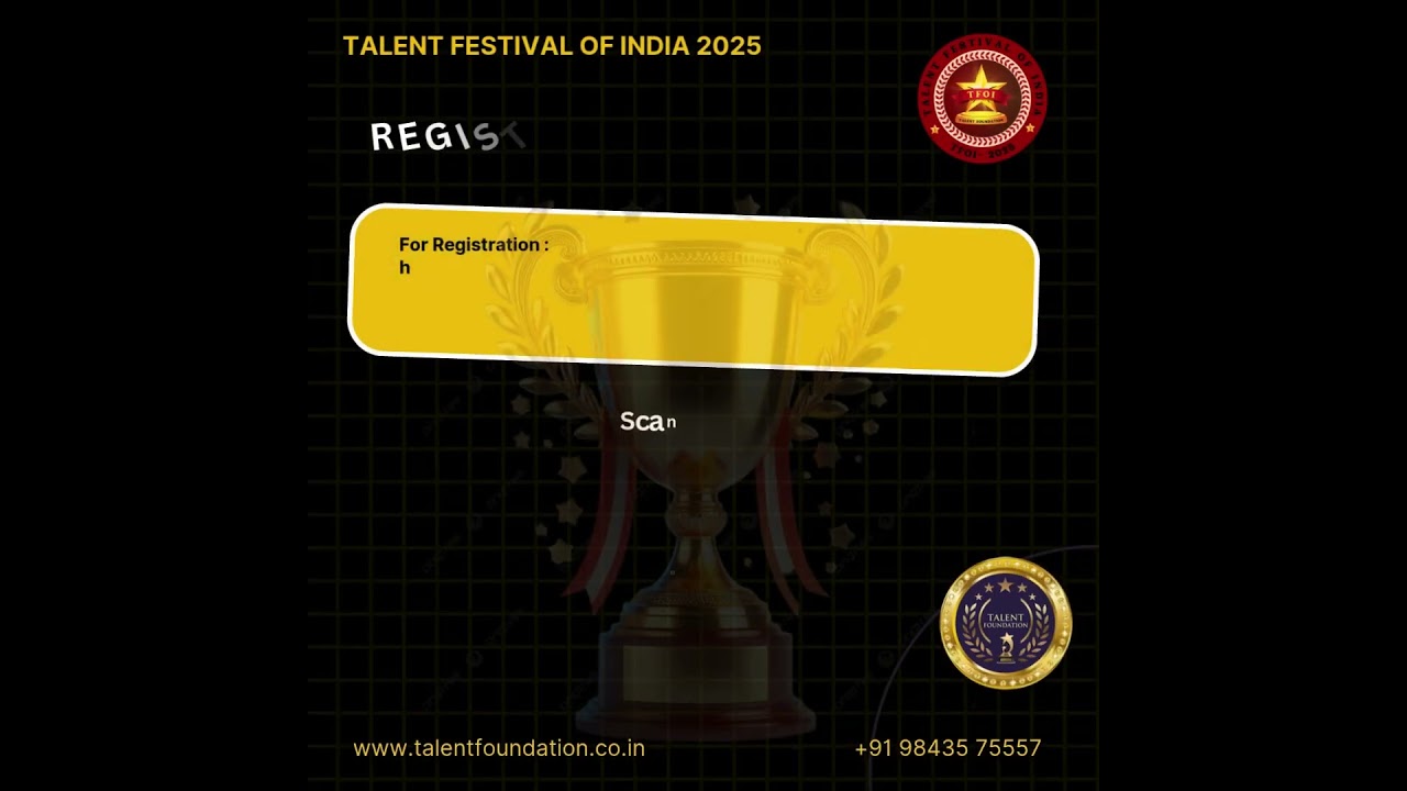 National Level Online Contest  | TALENT FESTIVAL OF INDIA  