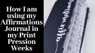 January 2020 Plan with Me|Affirmations|Print Pression Weeks