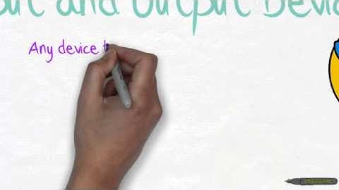 Input and Output Devices