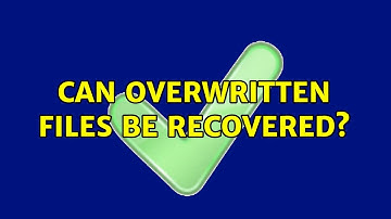 Unix & Linux: Can overwritten files be recovered? (5 Solutions!!)