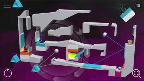 Laserbreak 3. Level Pack 1. Level 10. Walkthrough.