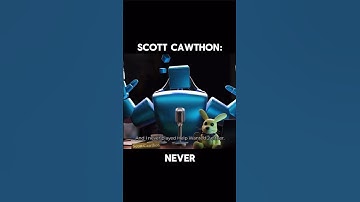 SCOTT CAWTHON HASNT PLAYED THE FNAF GAMES?! 😱 #fnaf #fivenightsatfreddys #fnafshorts #scottcawthon