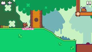 Supper Cat Tale, World 6-house, jungle huts screenshot 1