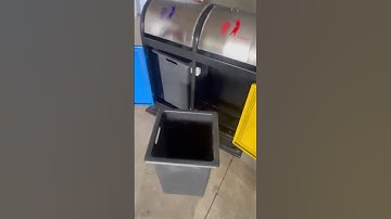 THÙNG RÁC 2 NGĂN - SƠN TĨNH ĐIỆN - NTA37Q #0901446008 #nhuatot#inoxsontinhdien