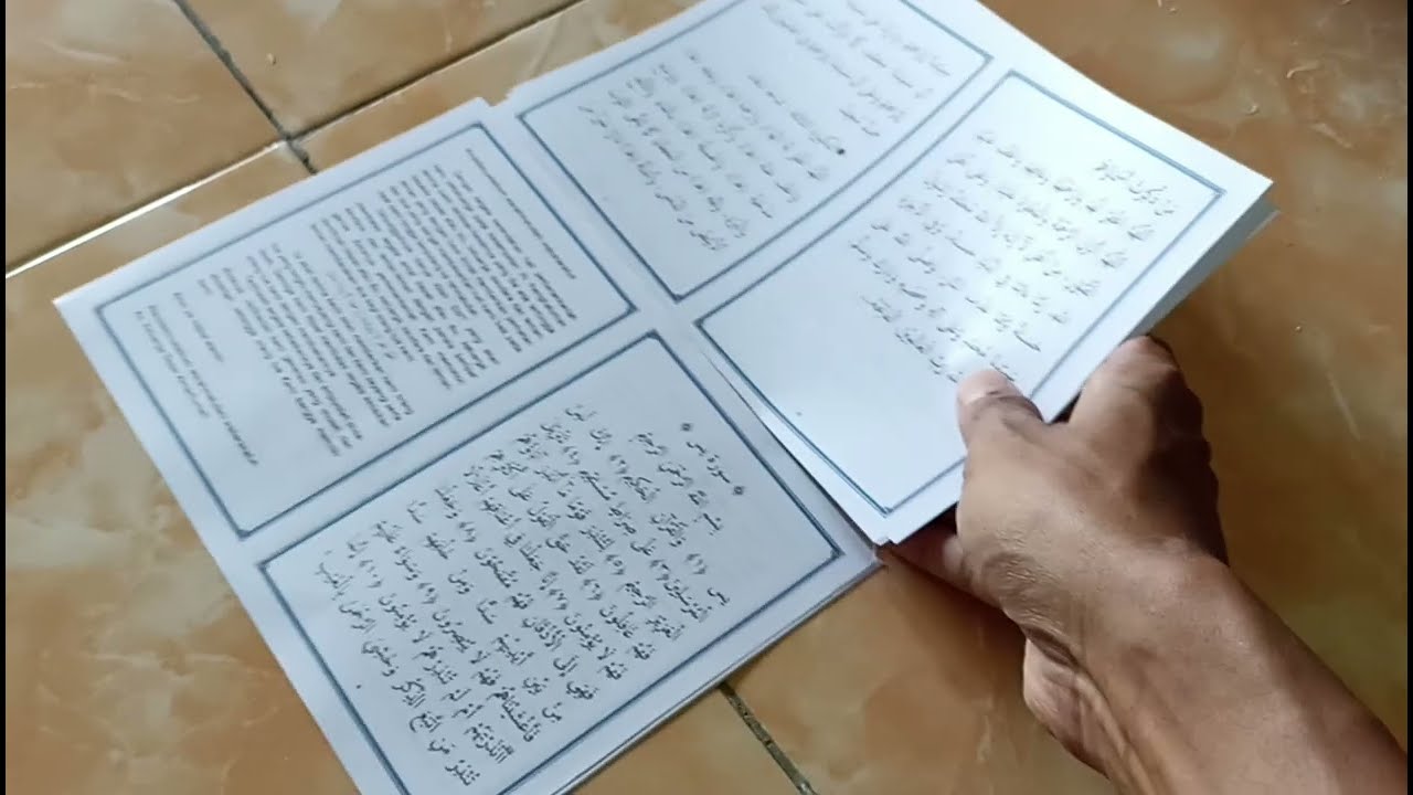 BEGINI CARANYA PRINT BOOKLET SEUKURAN BUKU SAKU DI PRINTER EPSON...!