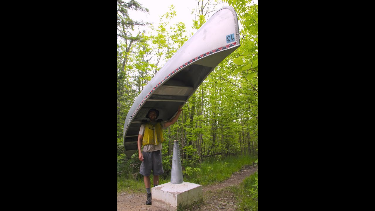 On the US/Canada Border at Monument Portage - YouTube
