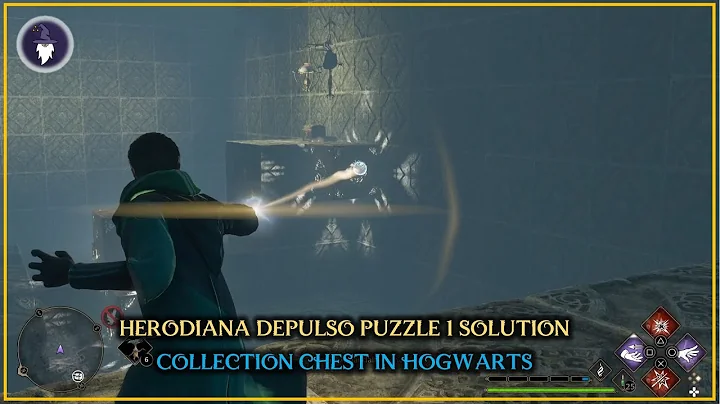 HOGWARTS LEGACY - DEPULSO PUZZLE ROOM 1 SOLUTION [COLLECTION CHEST REWARD]