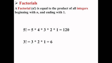 Factorials