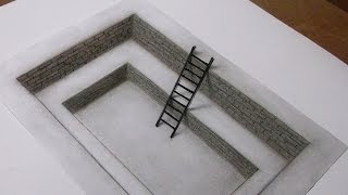 Download lagu 3d art drawing Ladder inside the hole 3d art drawing Ladder inside the hole