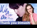 FRENCH REACT to Dimash Kudaibergen "WE ARE ONE" (димаш кудайберген)