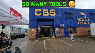 CBS Powertools Revamped Showroom Tour #milwaukee #ryobi #makita #dewalt @TheYorkshireMix