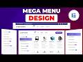 How to Build Professional Mega Menu in Elementor 2026 | WordPress Mega Menu Design with ElementsKit