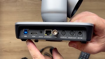 AVKANS NDI PTZ Camera, 20X HDMI Ports on the Back
