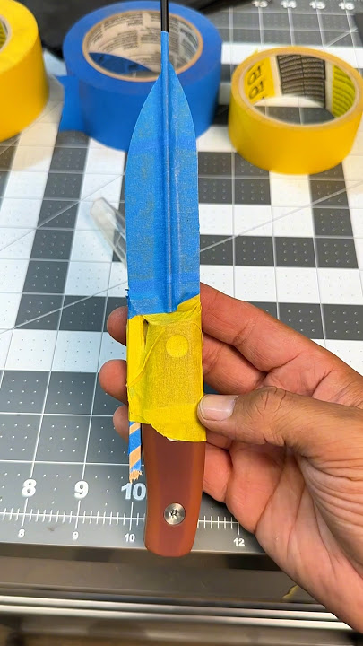 Kydex. A great waterproof option for a sheath but never my favorite thing to make.