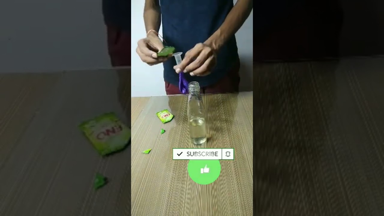 Simple Science Experiment Eno Vs Water 